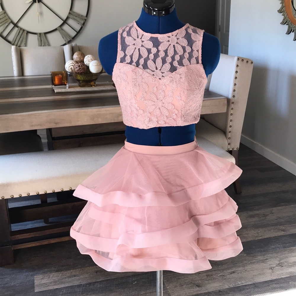 Speechless Pink Funky Formal